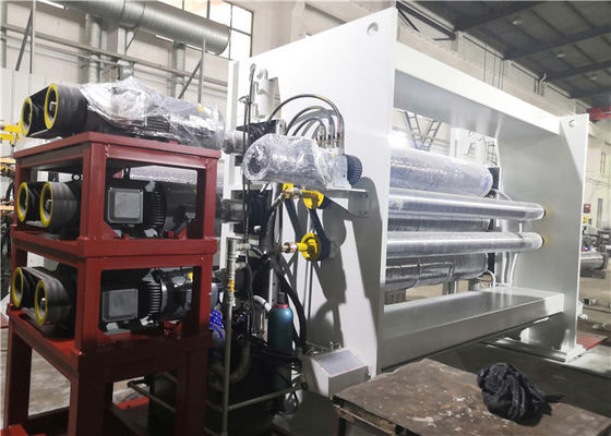 kwaliteit  ISO9001 Y Type 650m/Min Three Roll Calender Machine fabriek