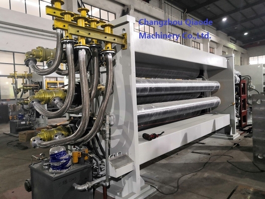 Hoge snelheids Niet-geweven Machine van de Drie Rolkalender 250m/Min 520×3750