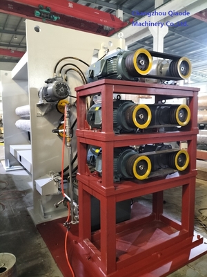 φ450×2950 automatische Niet-geweven Stof het In reliëf maken Machine