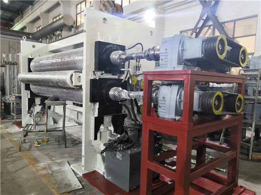 Beschermende Kleding 1600mm het In reliëf maken Kalendermachine