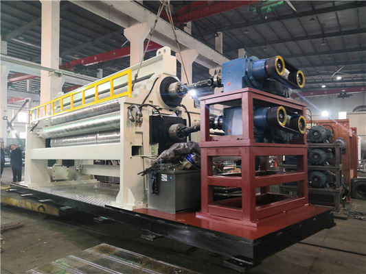 Niet-geweven Stof 150m/Min Embossing Calender Machine