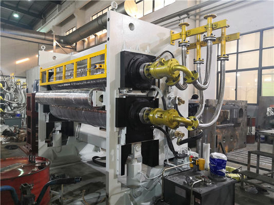 Automatische ISO9001-Legeringsstaal het In reliëf maken Kalendermachine