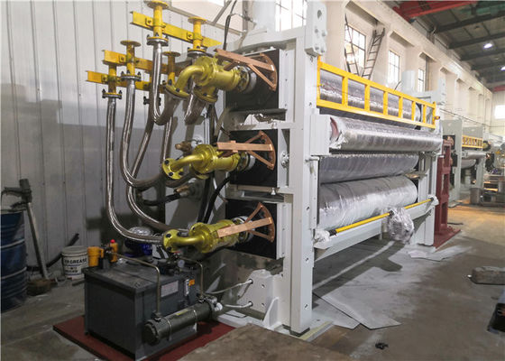 Sanitaire Stootkussens 650m/Min Three Roll Calender Machine