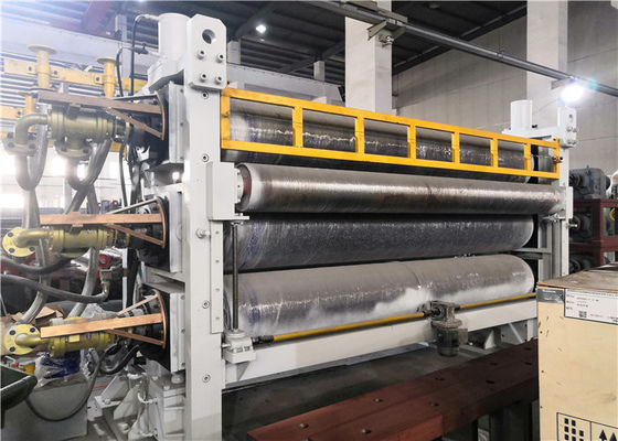 Ce Gediplomeerde 650m/Min Three Roll Calender Machine